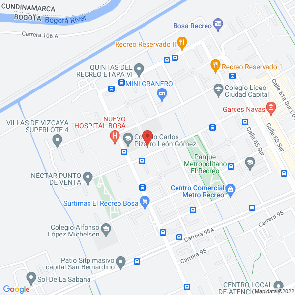 Map of Electroiluminaciones Andes Ltda.