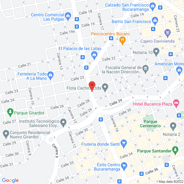 Map of Electrolibertador Ltda.
