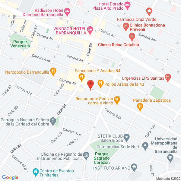 Map of Electroportones S.A.S
