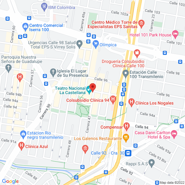 Map of Electrotecnic