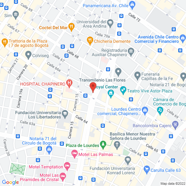 Map of Electrotelematica Ltda