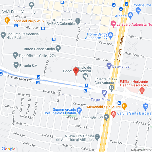 Map of Electrourbe Ltda.