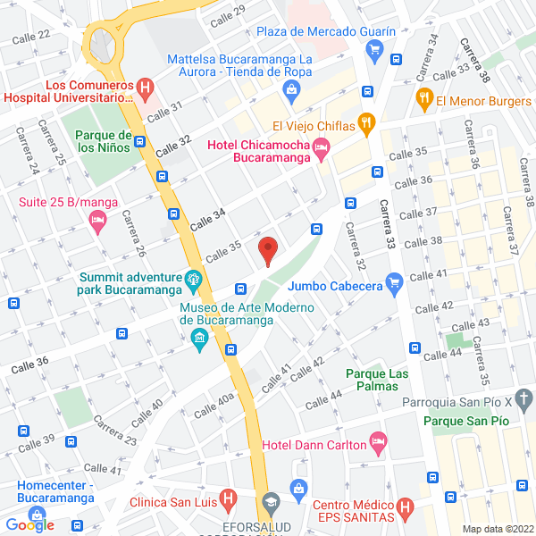 Map of Examinamos Laboratorio Clinico Especializado