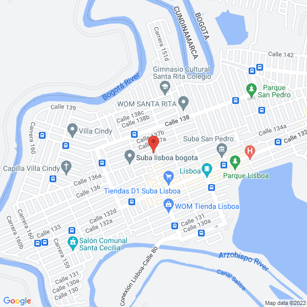 Map of Embobinados Moiso