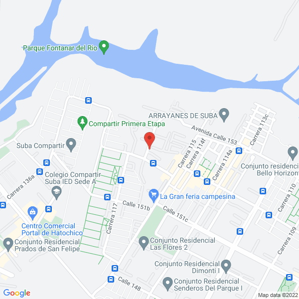 Map of Emerald Colombia S.A.S.