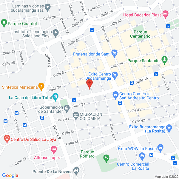 Map of Blanco Rivera Emilde