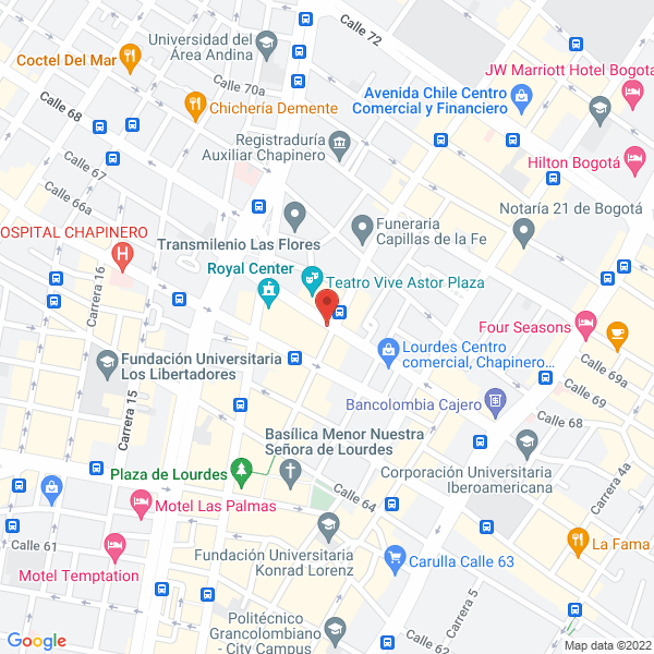 Map of Empanadas Wyli