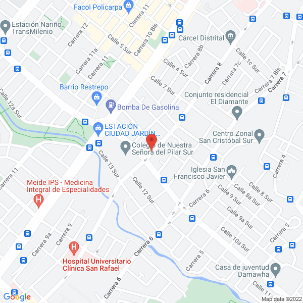 Map of Electriredes Lussan