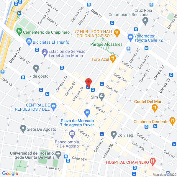 Map of Electro Moderno Ltda.