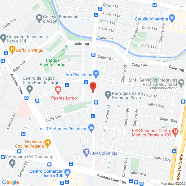 Map of Eloquentem S.A.S