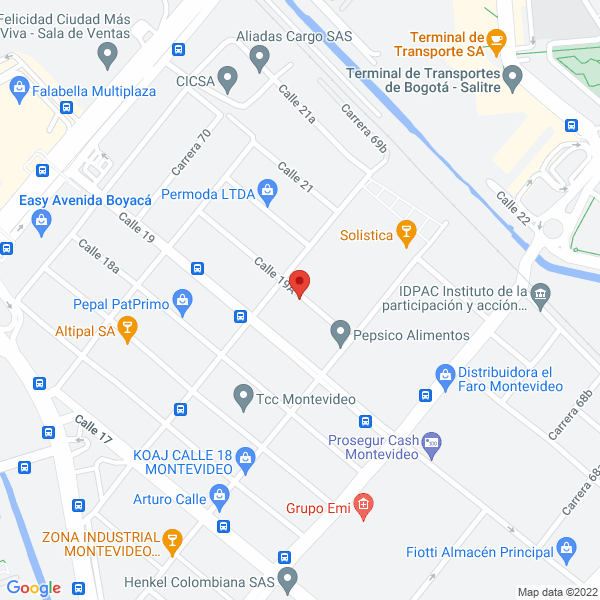 Map of Empresarios Fénix Ltda.