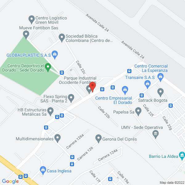 Map of Emulsiones Químicas Eq. Ltda.
