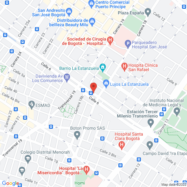 Map of Encoexpress