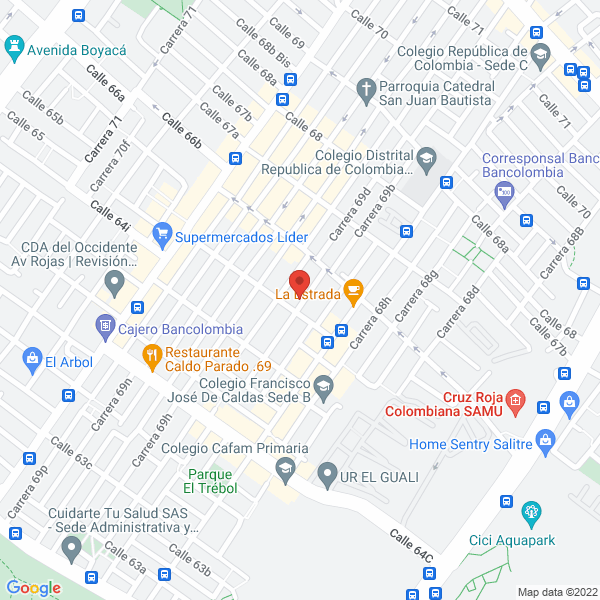 Map of Enefenco S.A.S.