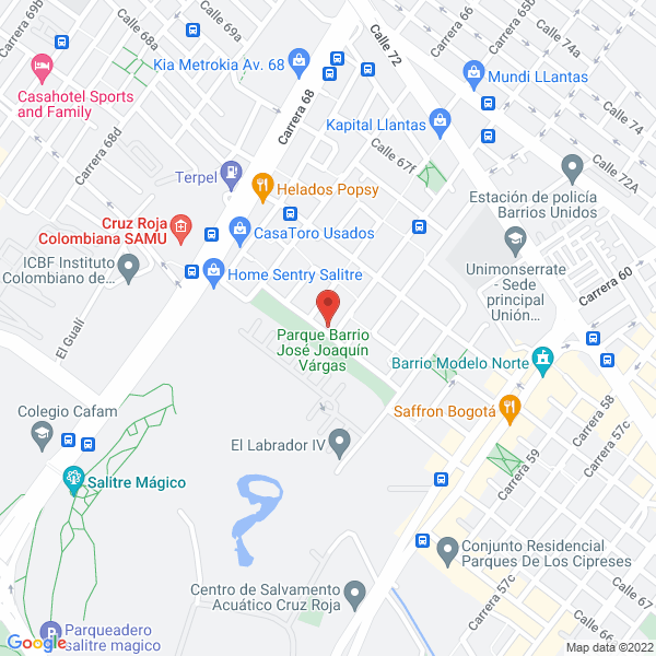 Map of Eps Ingeniería S.A.S.