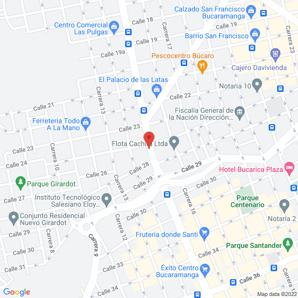 Map of Ferretería J.N.