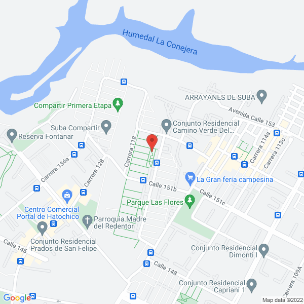 Map of Distribuidora De Computadores Y Partes Acosta Gómez S.A.S.