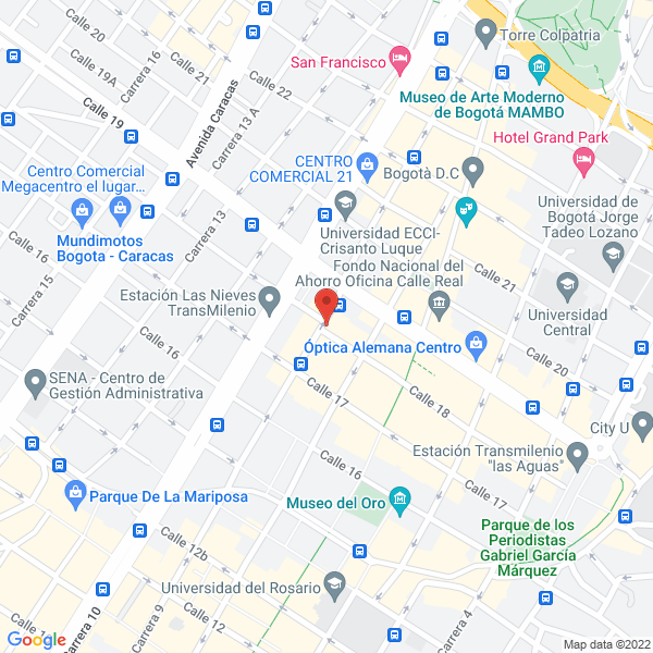 Map of Distribuidora De Lentes Barilen