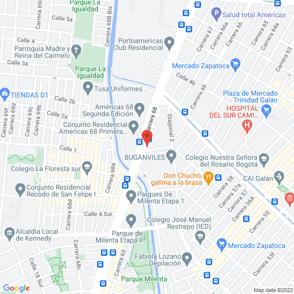Map of Distriempaques De Colombia S.A.S.