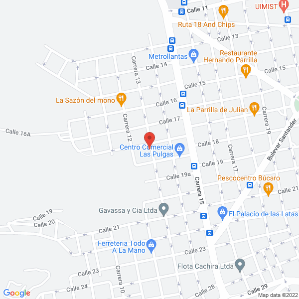 Map of Ferretería Pipe