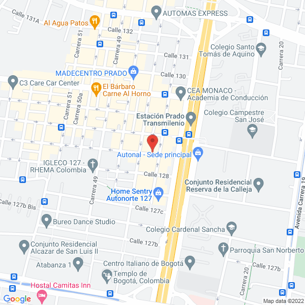 Map of Emeelh S.A.S