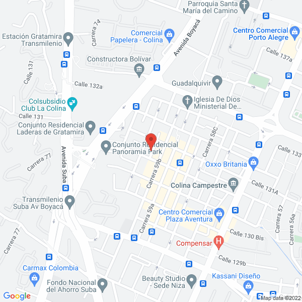 Map of Empanadas Auténticas De Colombia S.A.S.