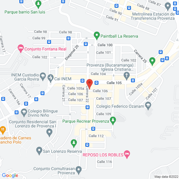 Map of Domus Pizza