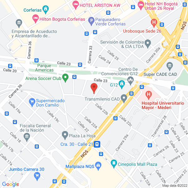 Map of Envases Inse Ltda