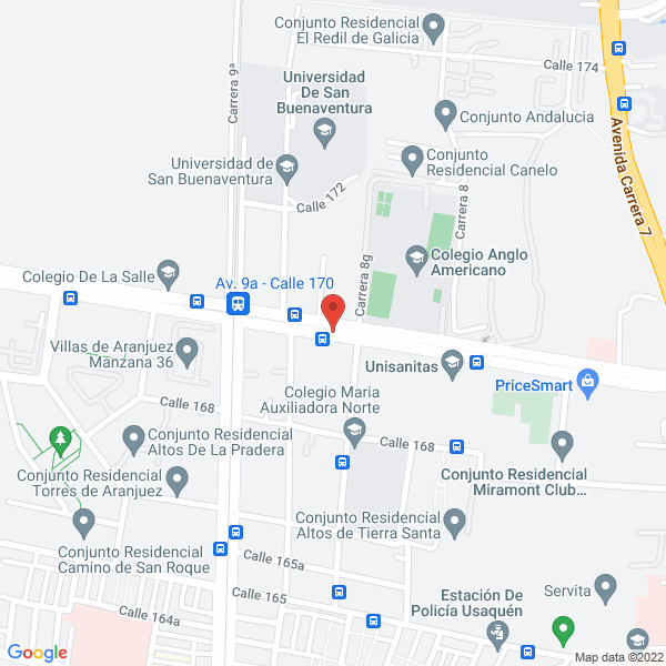 Map of Escuela De Futbol San Pablo