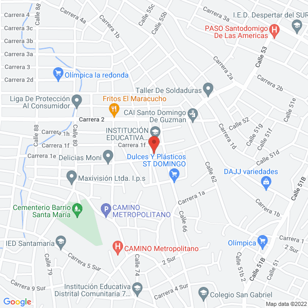 Map of Escuela Mixta San Clemente
