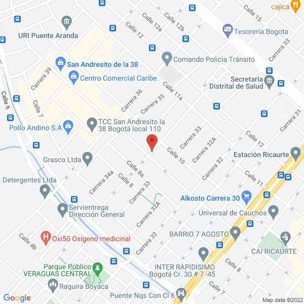 Map of Drako S.A.S.
