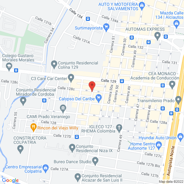 Map of Drogas De Calidad S.A.S.