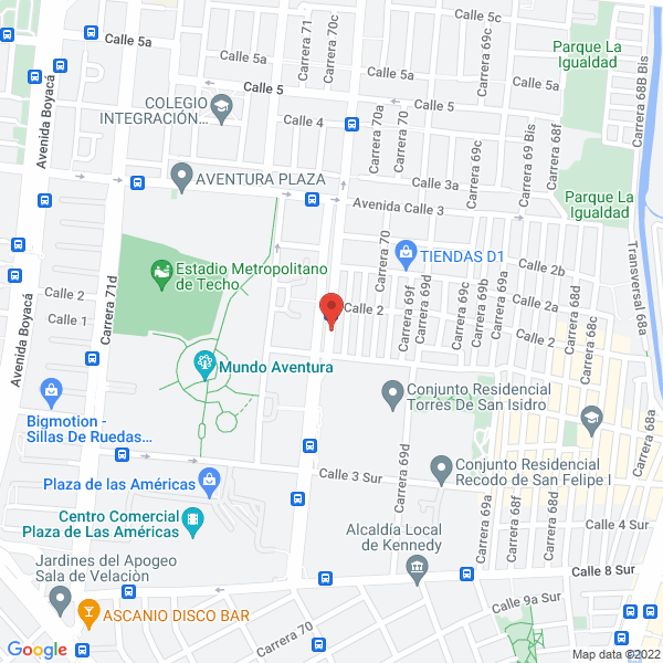 Map of Drogas Drosalud L.C.