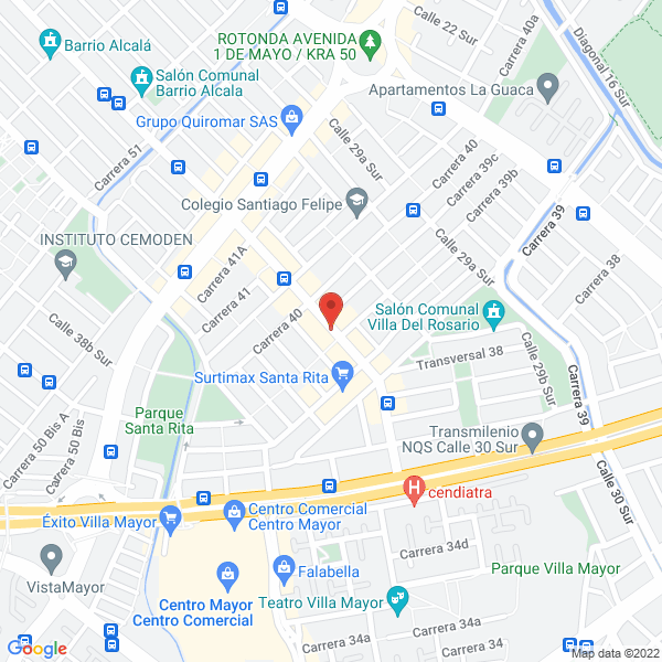 Map of Drogas Luzmar