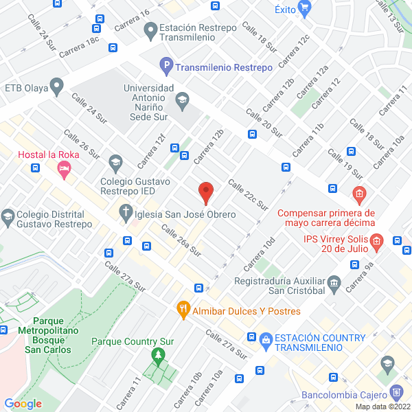 Map of Drogas Marcel
