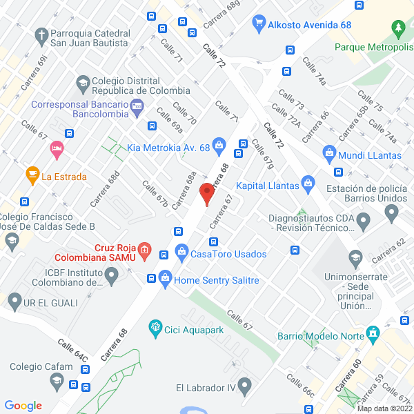 Map of Intec Safety