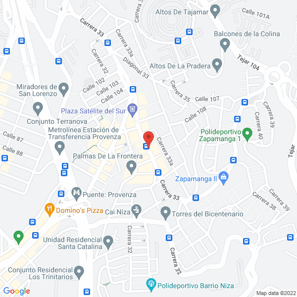 Map of Droguería Albaluz