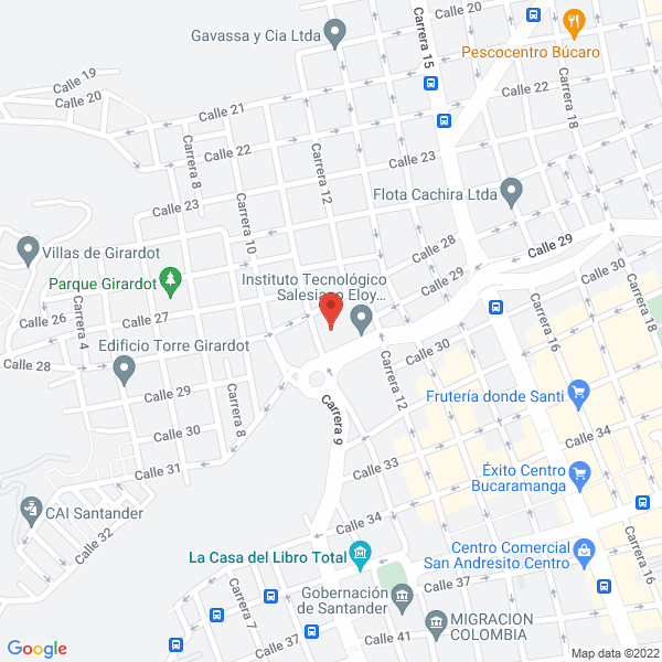 Map of Droguería El Lago