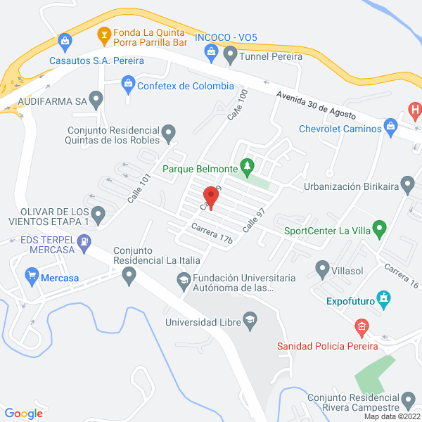 Map of Droguería Parque Industrial
