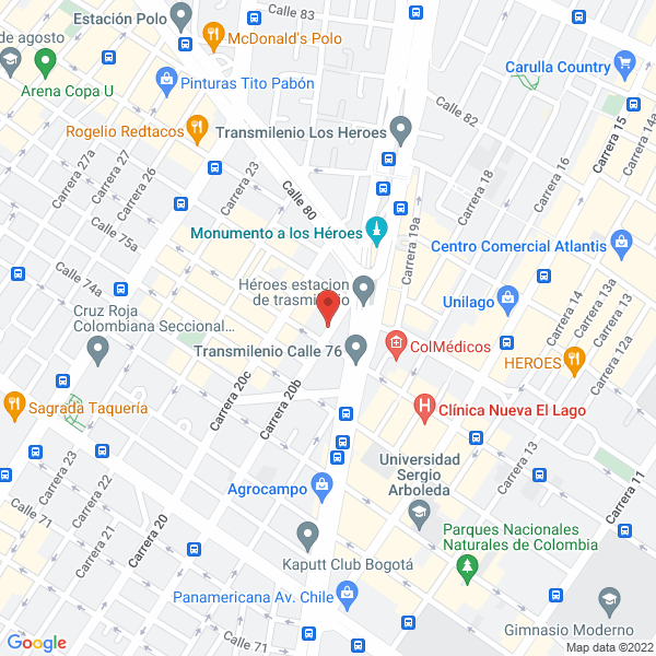 Map of Expofer S.A.S.
