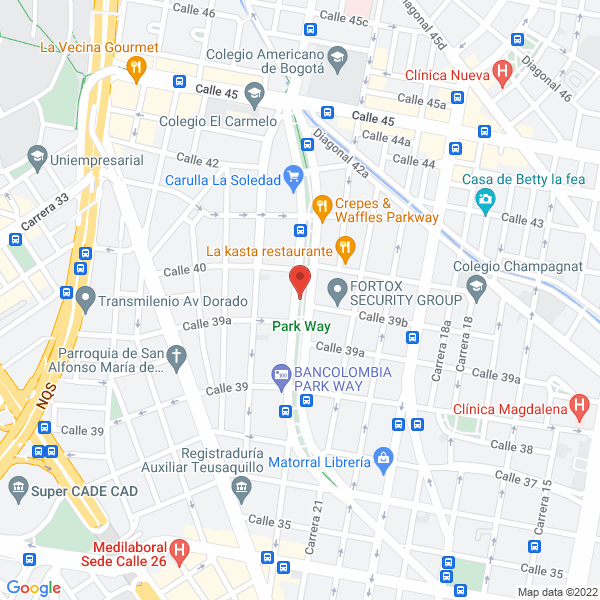 Map of Grammata Colombia S.A.S.
