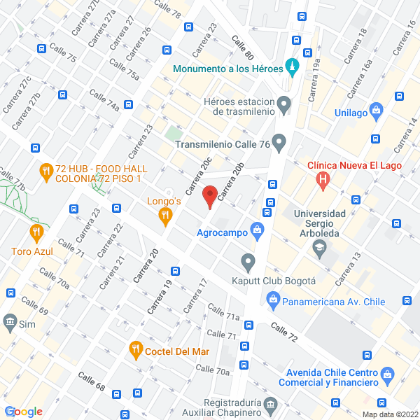 Map of Gran Formato Digital
