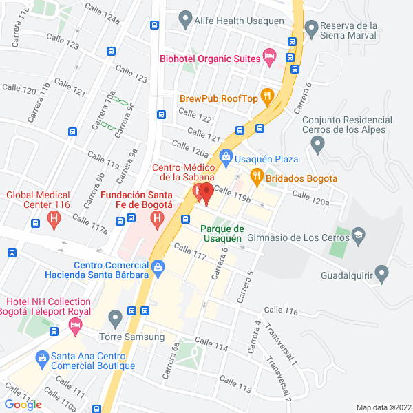 Map of Gran Panda S.A.S.
