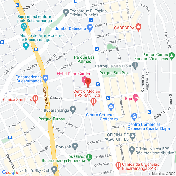 Map of Grandes Marcas
