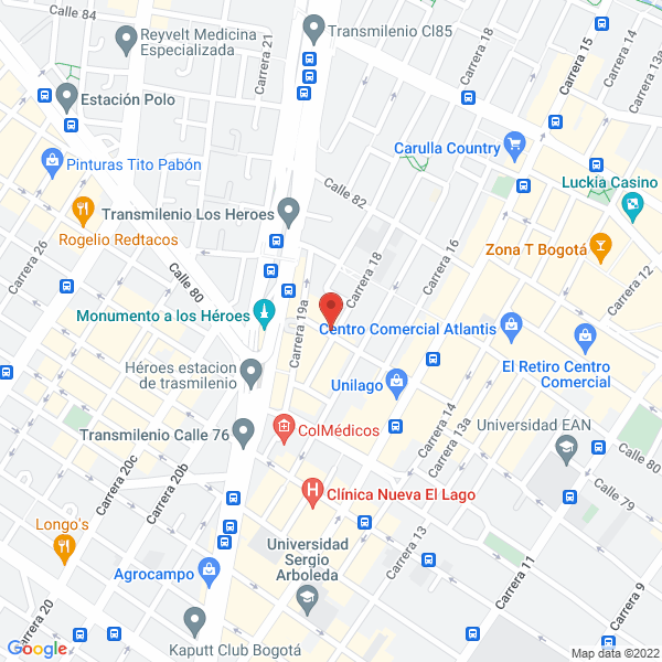 Map of Jca Soluciones Informáticas S.A.S.