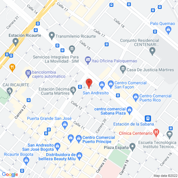 Map of Jd Mecanizados S.A.S.