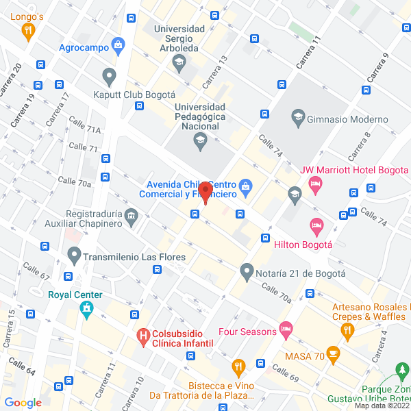 Map of Jhs Ingeniería Ltda