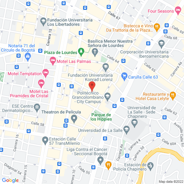 Map of Innovaciones Energéticas Y De Comunicaciónes Ltda