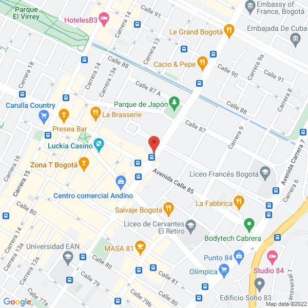 Map of Innovar S.A.S.