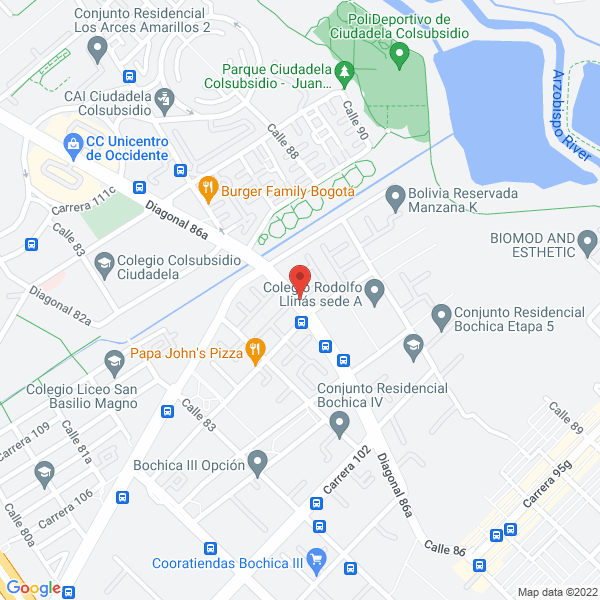 Map of Innovate Social Innovation Consultants S.A.S.